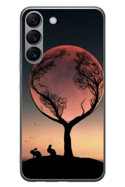 Atlas Husa personalizata tip carcasa Samsung Galaxy S23 Plus, Moon Tree, , S1...