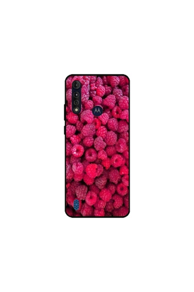 Atlas Персонализиран калъф за Motorola Moto G8 Power Lite, цвят Raspberry, S1...