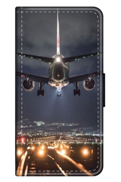 Atlas Husa personalizata tip carte Xiaomi Redmi Note 8 Pro, Airplane Landing,...