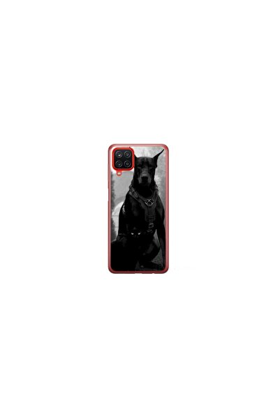 Atlas Husa personalizata tip carcasa Samsung Galaxy A12, Doberman, , S1D1M0018