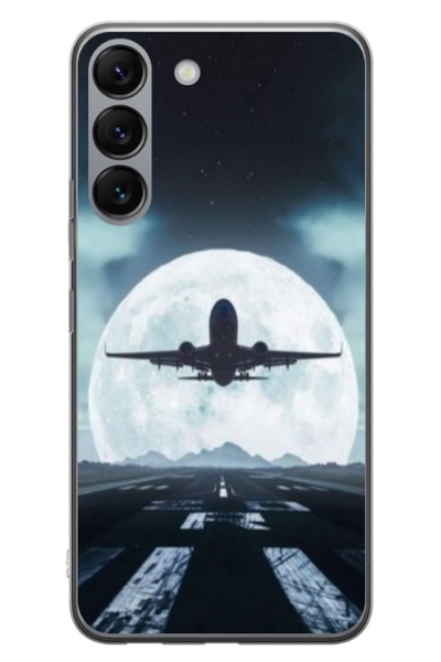 Atlas Husa personalizata tip carcasa Samsung Galaxy S23 Plus, Moon Landing, ,...