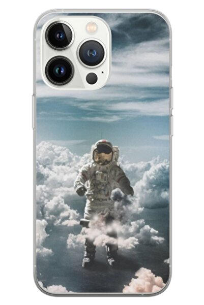 Atlas Husa personalizata tip carcasa Apple iPhone 13 Pro Max, Astronaut in th...