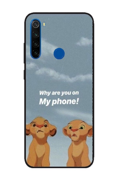 Atlas Husa personalizata tip carcasa Xiaomi Redmi 9, Why are you on my phone,...