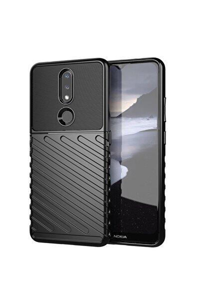 Atlas Husa NOKIA 2.4 - Thunder Armor (Negru)