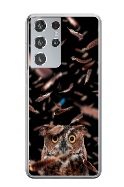 Atlas Εξατομικευμένη θήκη τύπου Samsung Galaxy S22 Ultra, Owl, , S1D1M0334