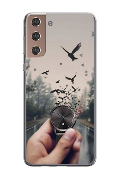 Atlas Εξατομικευμένη θήκη τύπου Samsung Galaxy S24, Time Flies 2, , S1D1M0365