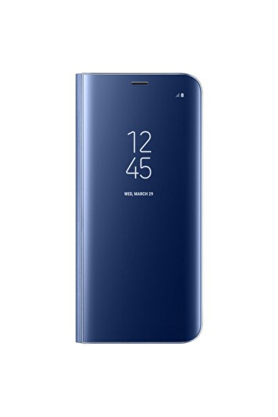 Atlas Husa pentru SAMSUNG Galaxy J5 (2016) - Flip Wallet Clear (Bleumarin)