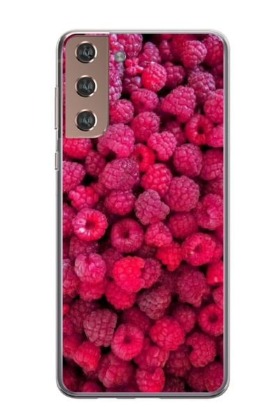 Atlas Персонализиран калъф за Samsung Galaxy S22, цвят малина, S1D1M0234