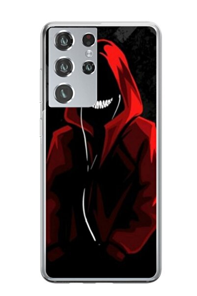 Atlas Προσαρμοσμένη θήκη Samsung Galaxy S23 Ultra, Evil Hoodie Man, , S1D1M0197