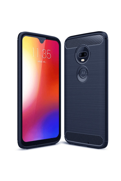Atlas Husa MOTOROLA Moto G7 \ G7 Plus - Carbon (Bleumarin) FORCELL