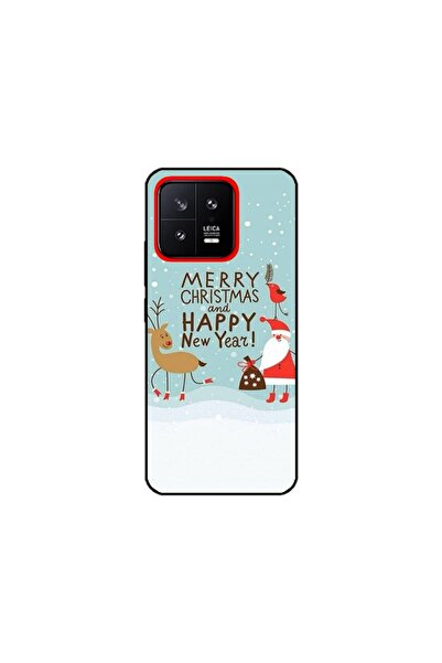 Atlas Husa personalizata tip carcasa Xiaomi 13, Happy Christmas and New Year, , S1D1M0047