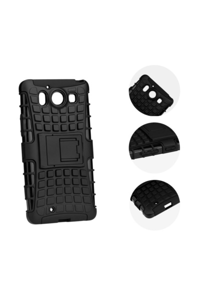 Atlas SAMSUNG Galaxy J5 (2015) J500F Θήκη - Panzer (Μαύρο)