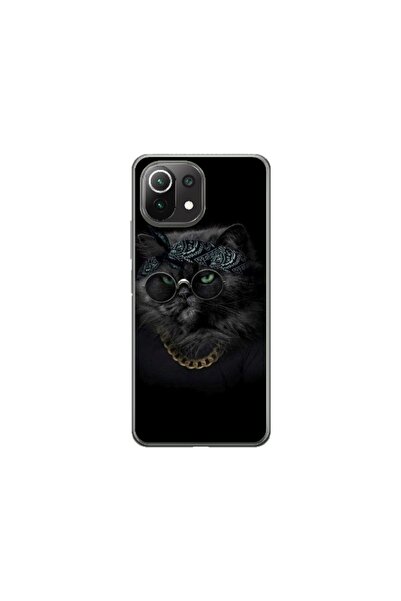 Atlas Εξατομικευμένη θήκη τύπου Xiaomi Mi 11 Lite, Black Cat 4, , S1D1M0097