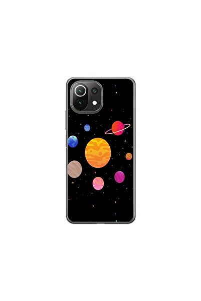 Atlas Εξατομικευμένη θήκη τύπου Xiaomi Mi 11 Lite 5G, Colorful Galaxy, , S1D1...