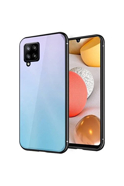 Atlas Husa SAMSUNG Galaxy A12 - Ombre Glass (Albastr/Roz)