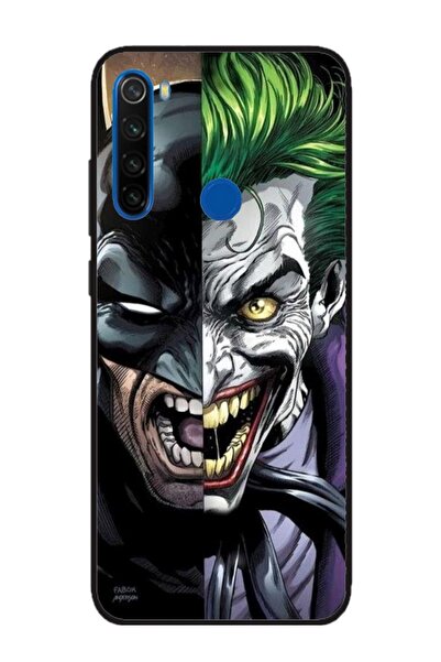 Atlas Персонализиран калъф тип Xiaomi Redmi Note 8, Батман срещу Жокер, , S1D...
