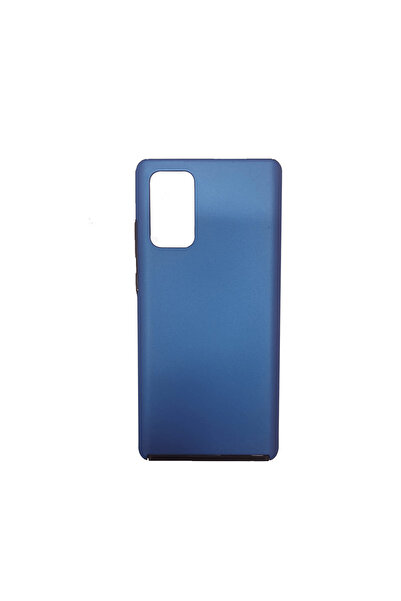 Atlas Husa SAMSUNG Galaxy Note 20 - 360 Grade Colored (Fata Silicon/Spate Plastic) Albastru