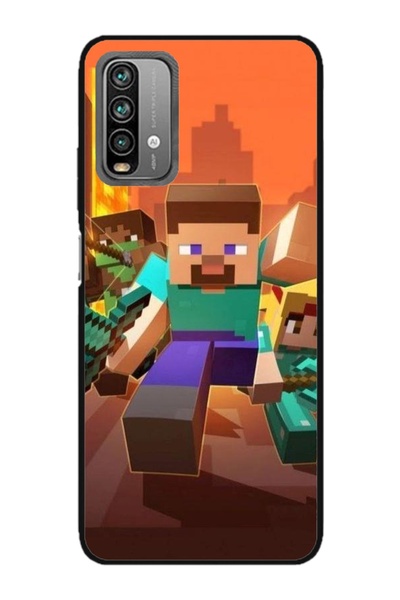 Atlas Εξατομικευμένη θήκη τύπου Xiaomi Redmi 10X, Minecraft 1, , S1D1M0125