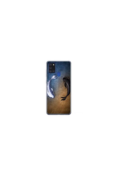 Atlas Εξατομικευμένη θήκη για Samsung Galaxy A21S, Ying and Yang Fish, , S1D1...