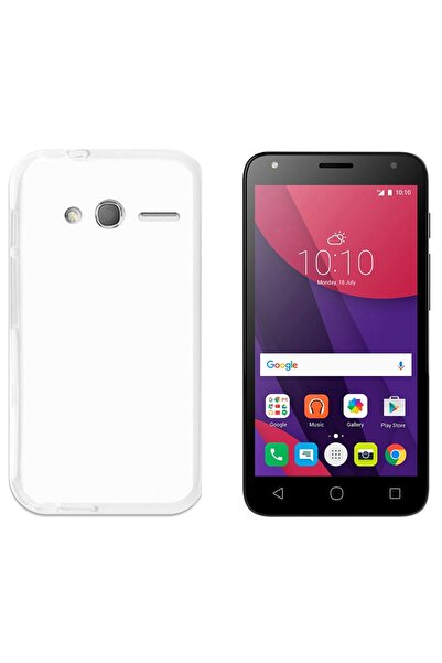 Atlas Θήκες για ALCATEL Pixi 4 - 4 - Luxury Slim Case TSS, Διαφανής"