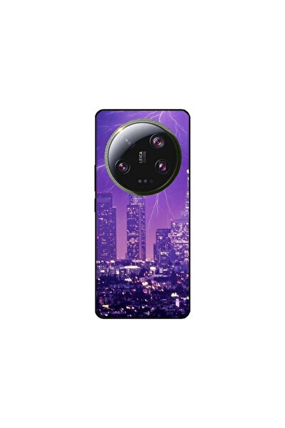 Atlas Husa personalizata tip carcasa Xiaomi 13 Ultra, Purple Lightning, , S1D...
