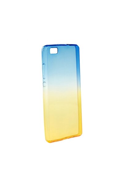 Atlas Husa HUAWEI P8 Lite - Ombre (Albastru/Auriu)