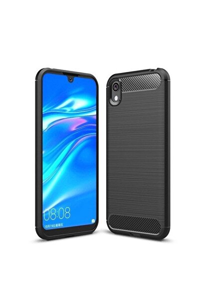 Atlas Husa HUAWEI Y5 (2019) - Luxury Carbon TSS, Negru
