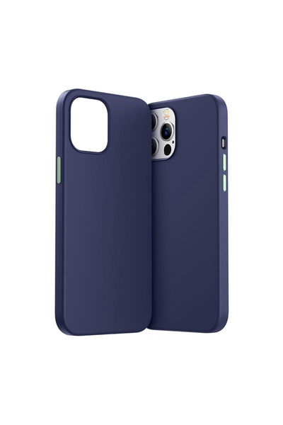 Atlas Husa APPLE iPhone 12 \ 12 Pro - Hard Gel TPU (Bleumarin) Joyroom