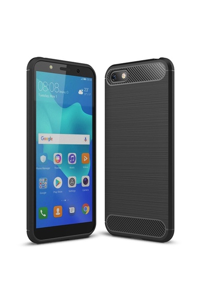 Atlas Husa HUAWEI Y5 2018 - Carbon (Negru) FORCELL