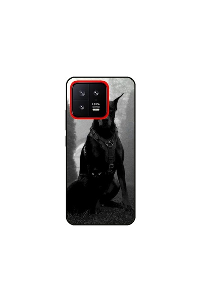 Atlas Husa personalizata tip carcasa Xiaomi 13, Doberman, , S1D1M0018