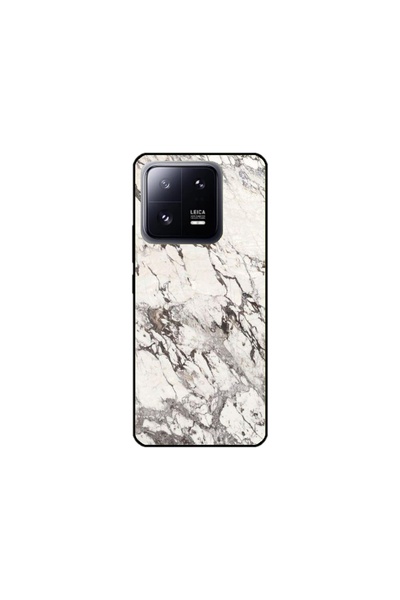 Atlas Husa personalizata tip carcasa Xiaomi 13 Pro, White Marble, , S1D1M0325