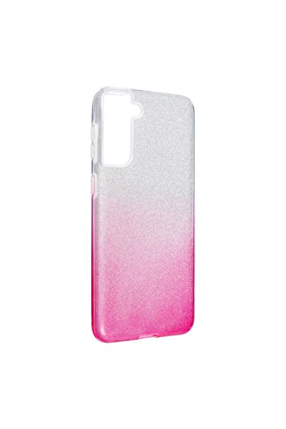 Atlas Husa pentru SAMSUNG Galaxy S21 Plus - Forcell Shining (Argintiu\Roz)