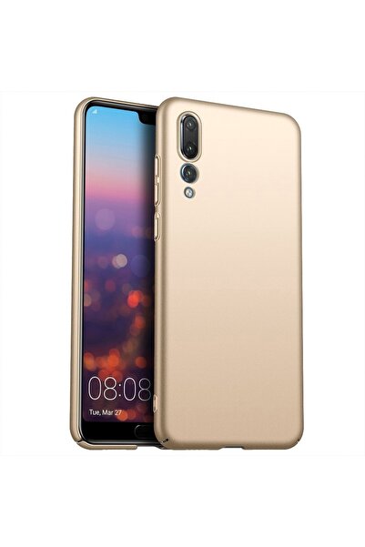 Atlas Θήκη HUAWEI P20 - Luxury Mat TSS, Χρυσή