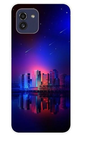 Atlas Husa Silicon, Compatibila Cu Samsung Galaxy A03, Stele cazatoare
