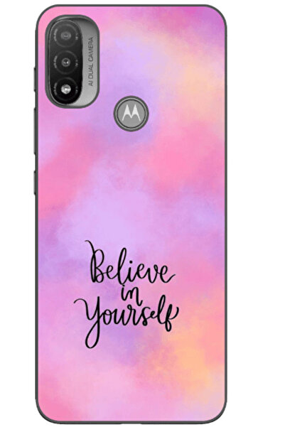 Atlas Husa Motorola Moto E20 Silicon Gel Model Πιστέψτε στον εαυτό σας