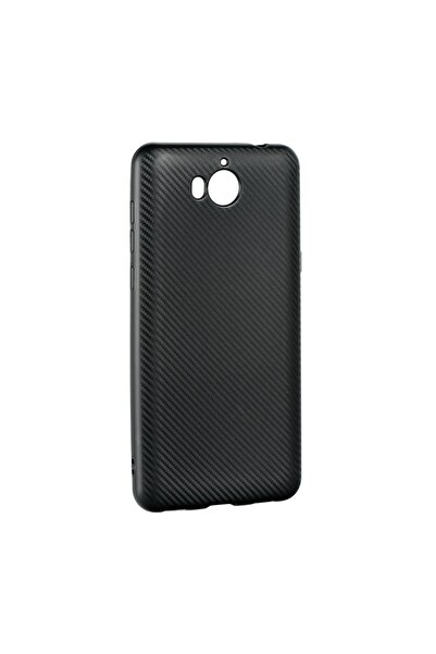Atlas Husa HUAWEI Y5 2017 \ Y6 2017 - Luxury Fiber Carbon TSS, Negru