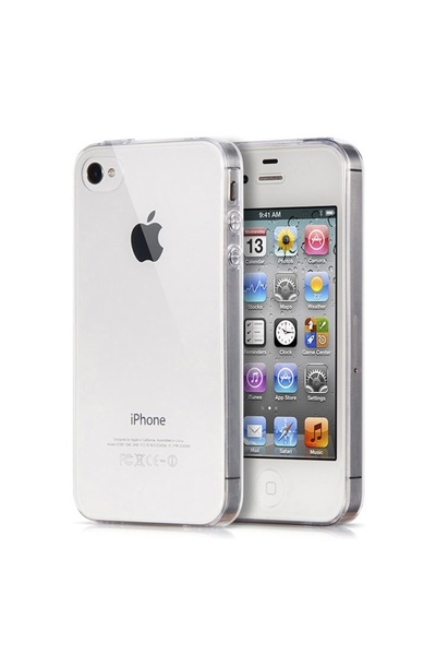 Atlas Set APPLE iPhone 4\4S - Husa Ultra Slim (Transparent) + Folie de Sticla...