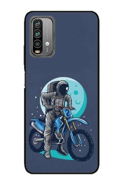 Atlas Εξατομικευμένη θήκη τύπου Xiaomi Redmi Note 9, Biker Astronaout, , S1D1...
