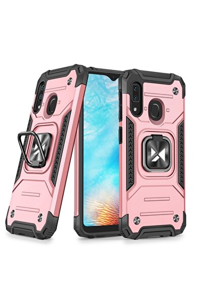 Atlas Husa SAMSUNG Galaxy A20e - Ring Armor (Roz) Wozinsky