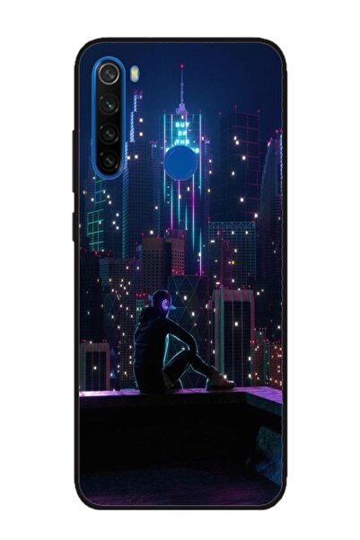 Atlas Husa personalizata tip carcasa Xiaomi Redmi Note 8, Neon City, , S1D1M0260