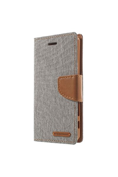 Atlas Husa APPLE iPad Mini 2\3 (7.9) - Canvas Diary (Gri)"