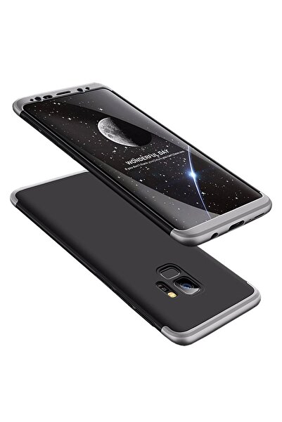 Atlas Husa SAMSUNG Galaxy S9 - 360 Grade (Negru cu Argintiu)