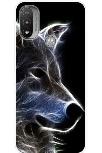 Atlas Husa Motorola E20 Soft silicon pentru Motorola E20 Back Cover lup