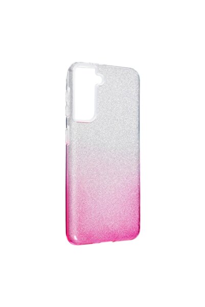 Atlas Husa pentru SAMSUNG Galaxy S21 - Forcell Shining (Argintiu\Roz)