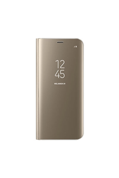 Atlas Husa SAMSUNG Galaxy M31s - Flip Wallet Clear (Auriu)