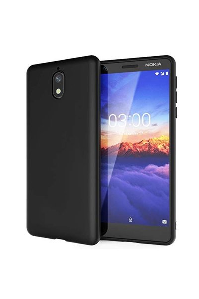 Atlas Husa NOKIA 3.1 (2018) - Jelly Mat (Negru)