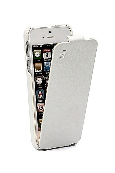 Atlas Husa SAMSUNG Galaxy S5 - Flip Vertical Duke (Alb) HOCO