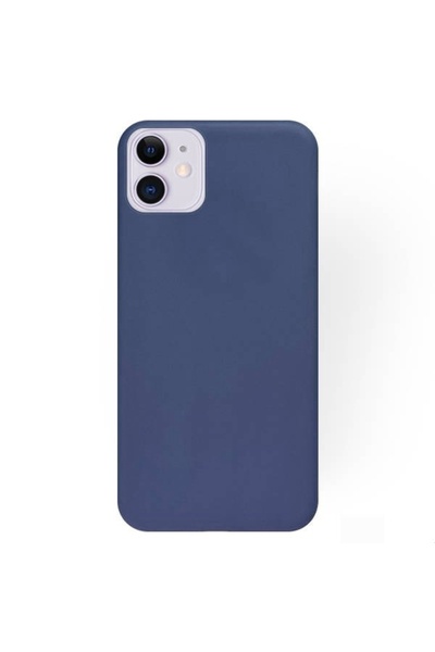 Atlas Θήκη για iPhone 12 Mini της APPLE - Κάλυμμα από σιλικόνη (ναυτικό μπλε)