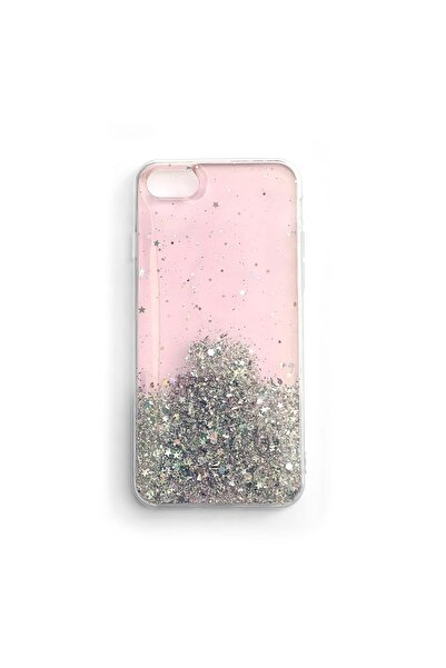 Atlas Θήκη για SAMSUNG Galaxy A12 - Glitter Liquid Star (Ροζ) Wozinsky