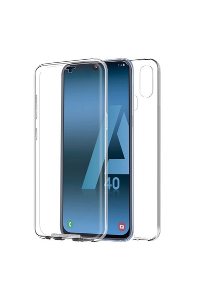 Atlas Husa SAMSUNG Galaxy A40 - 360 Grade (Fata Silicon/Spate Plastic)